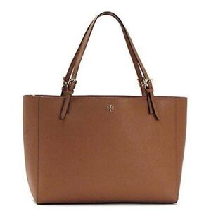 Tory Burch York Luggage Brown Tote Saffiano